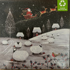 Flying over the fields 10 pack christmas cards