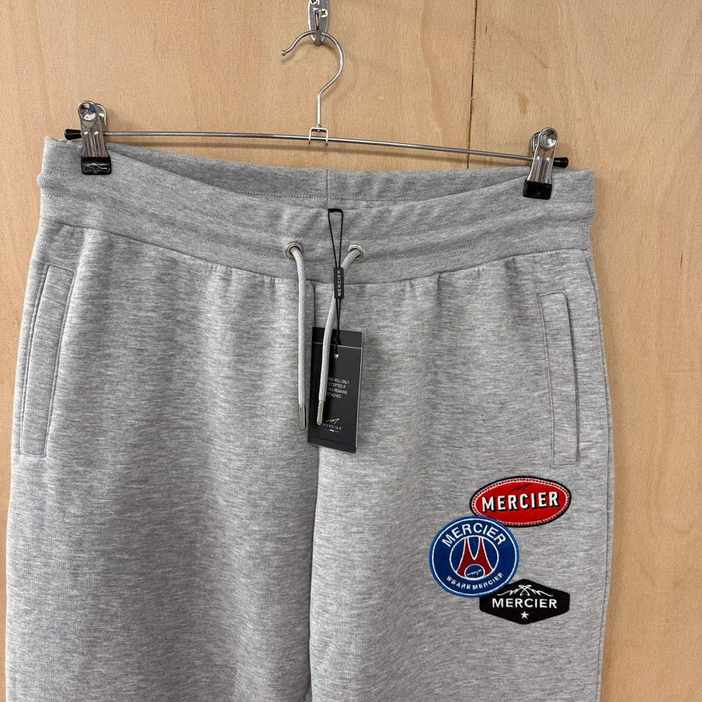 Mercier grey tacksuit bottoms graphic size large brand new
