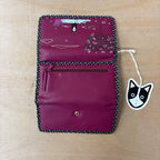 BHS cat design purple purse