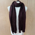 Marks & spencer maroon coloured sequin scarf