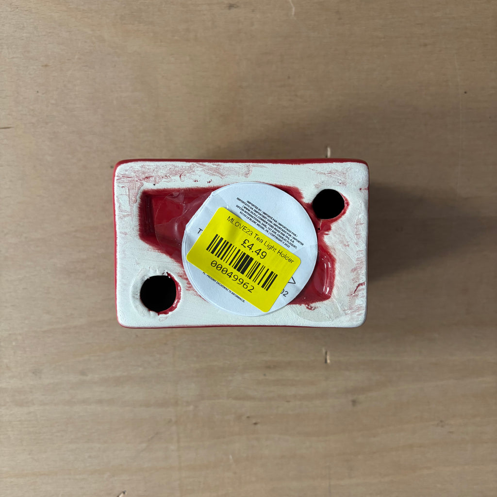 LOVE tealight holder