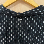 Superdry ladies' silver glitter black dress size XS