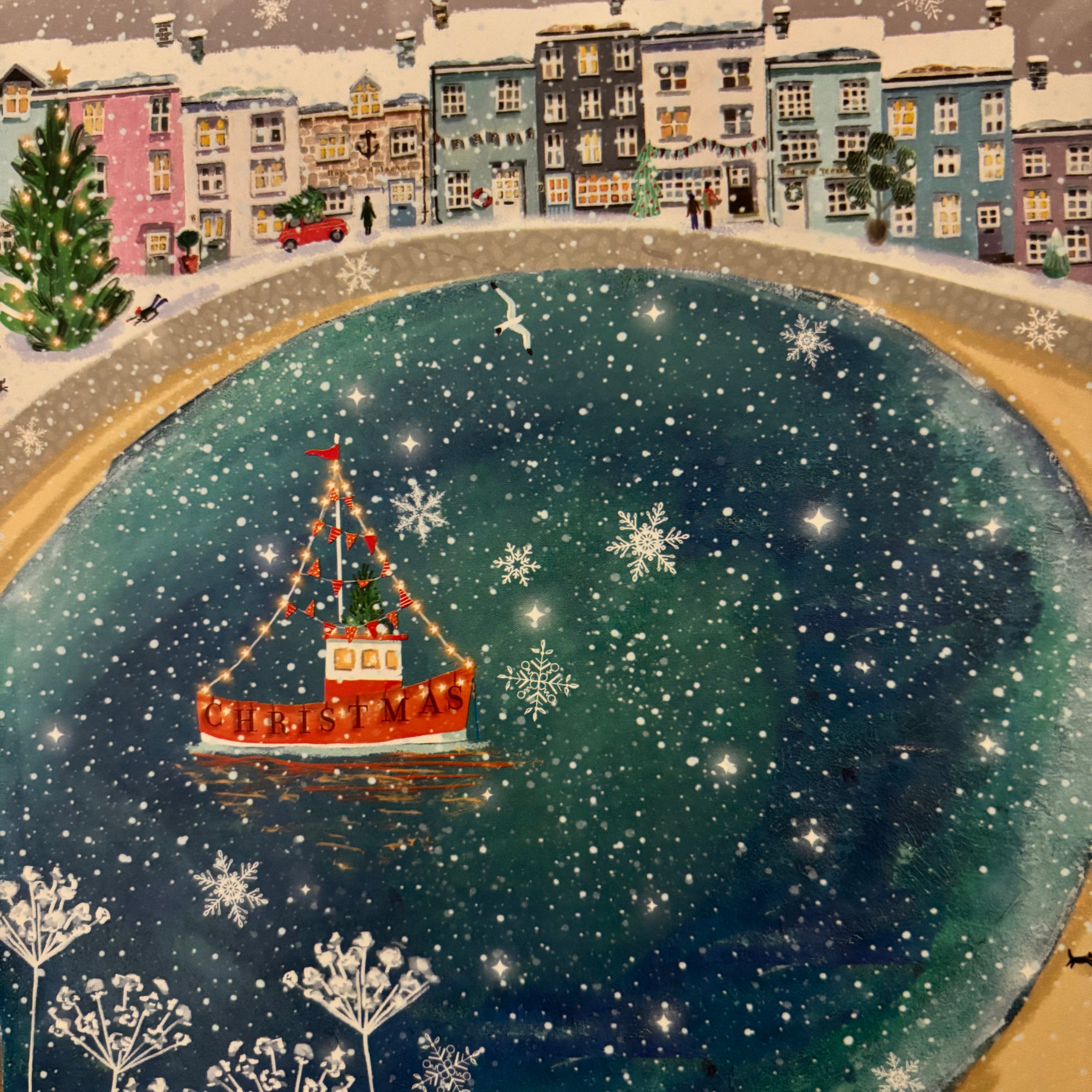 Costal christmas 10 pack christmas cards