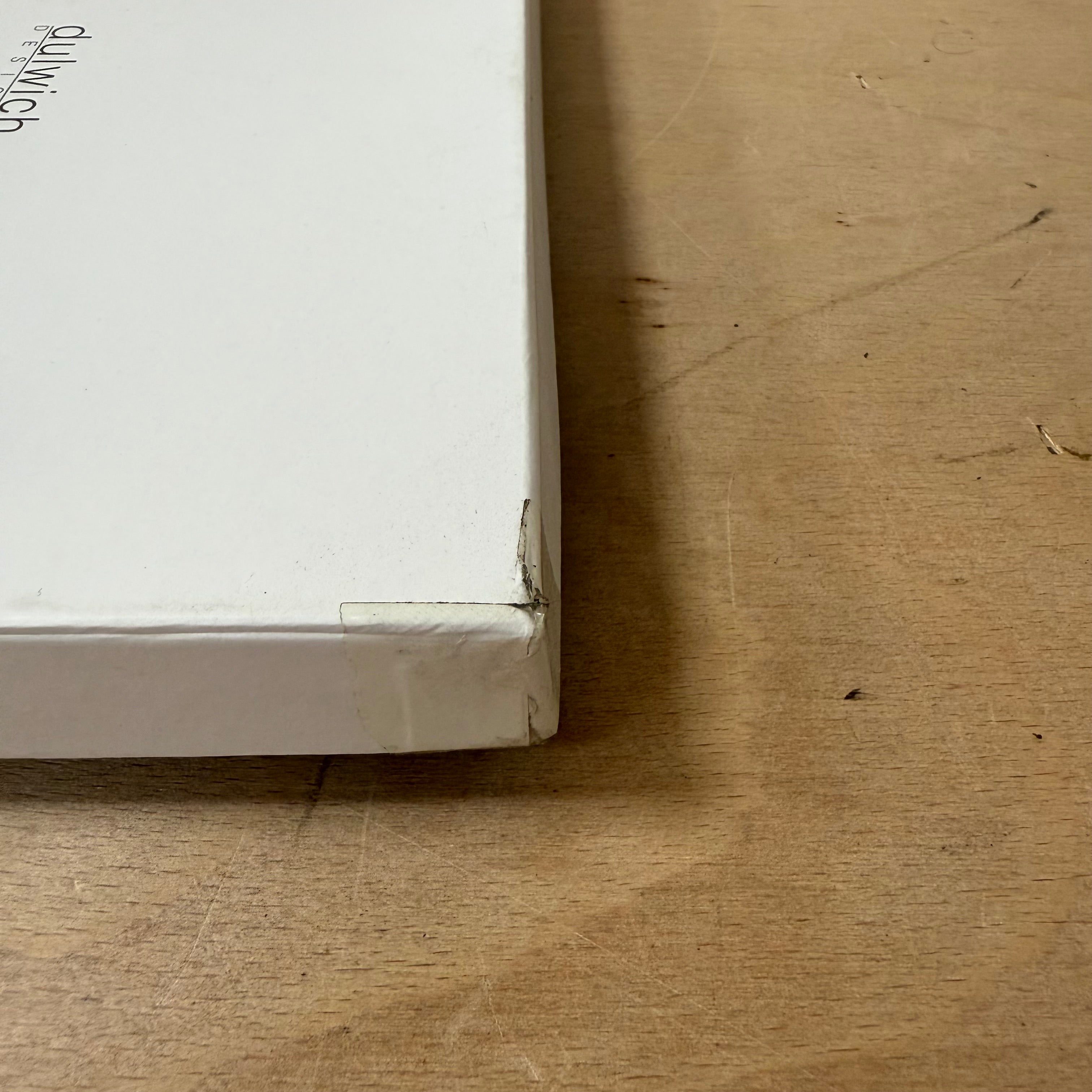 Dulwich designs grey leather notebook in box Xmas gift