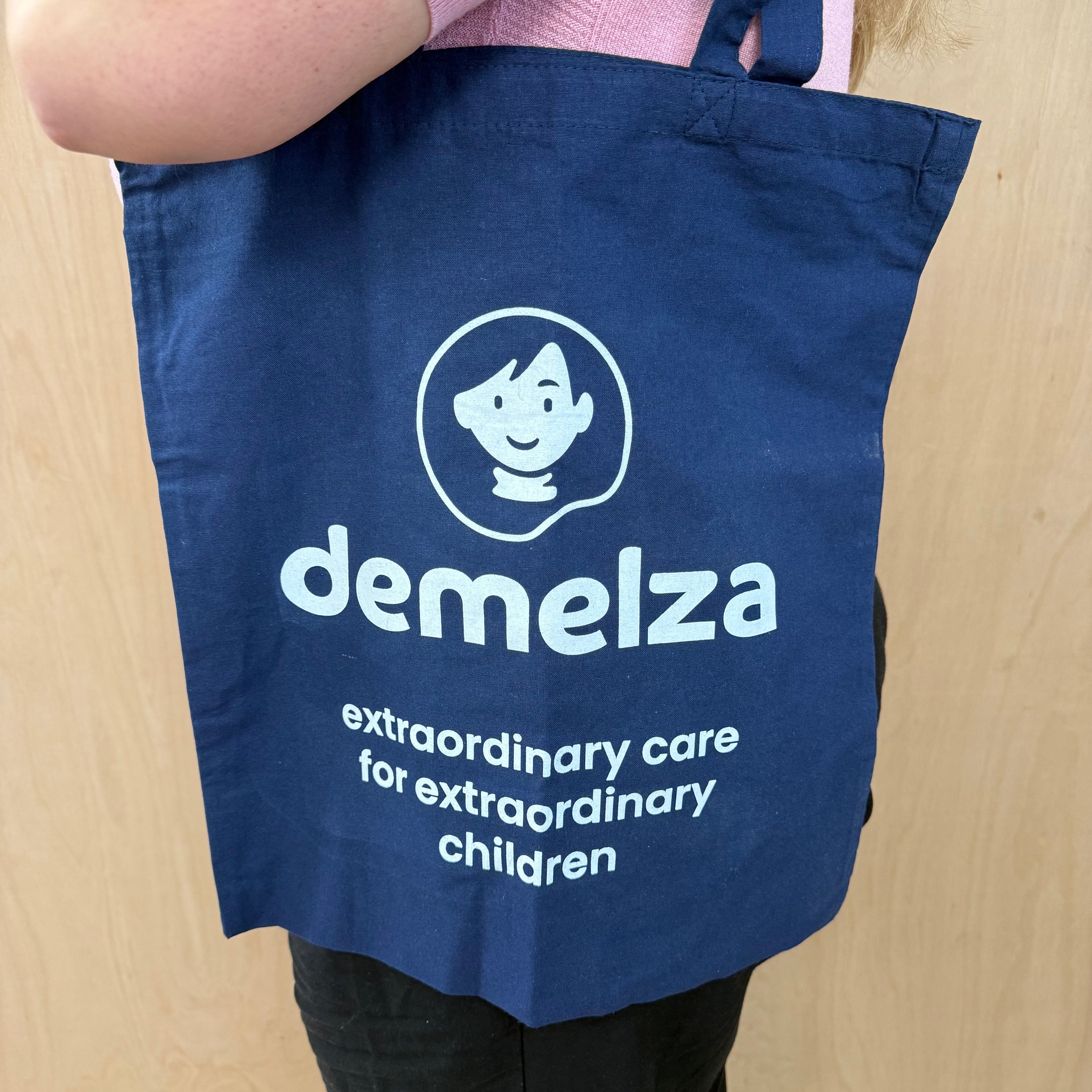 Demelza branded tote bag