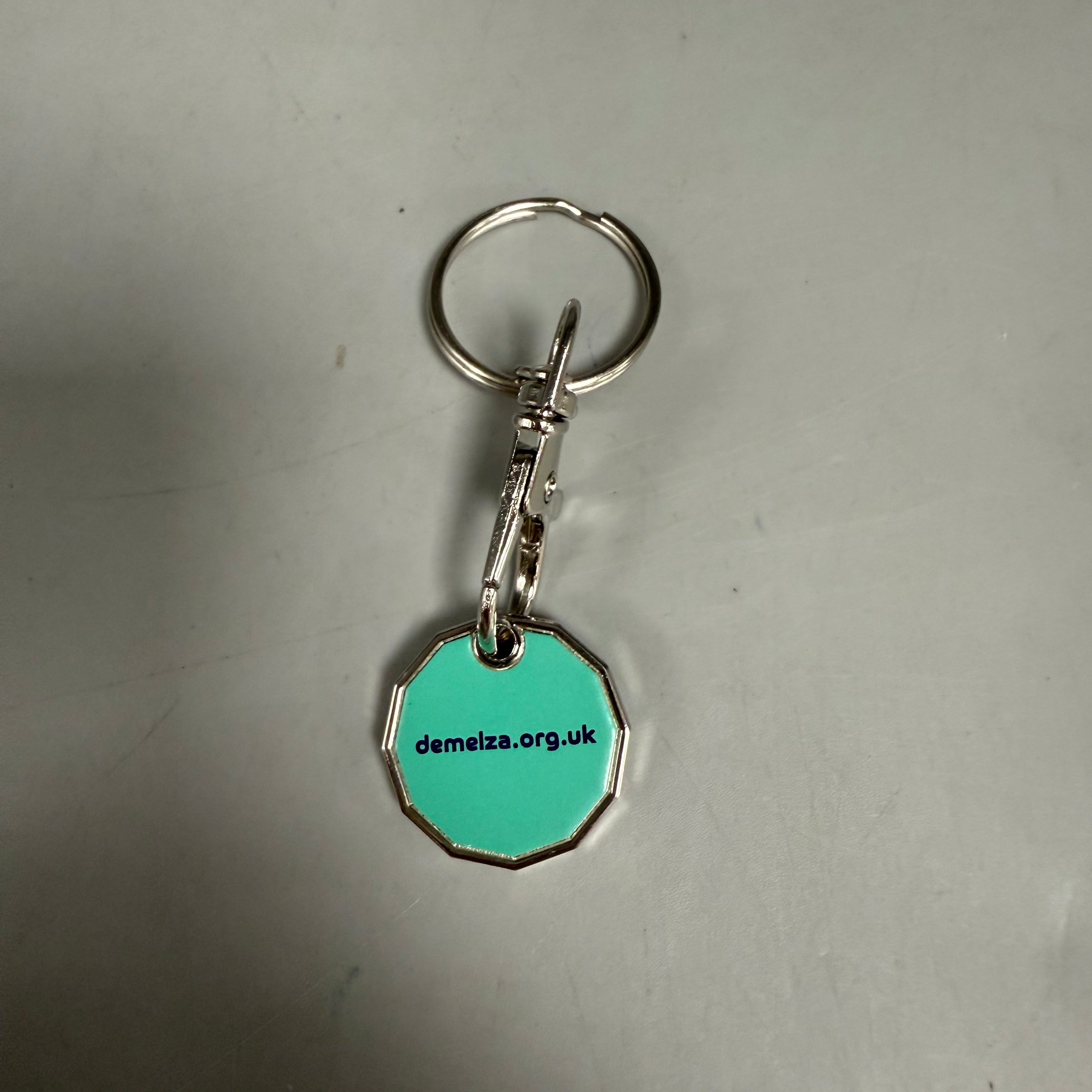 Demelza branded trolley token