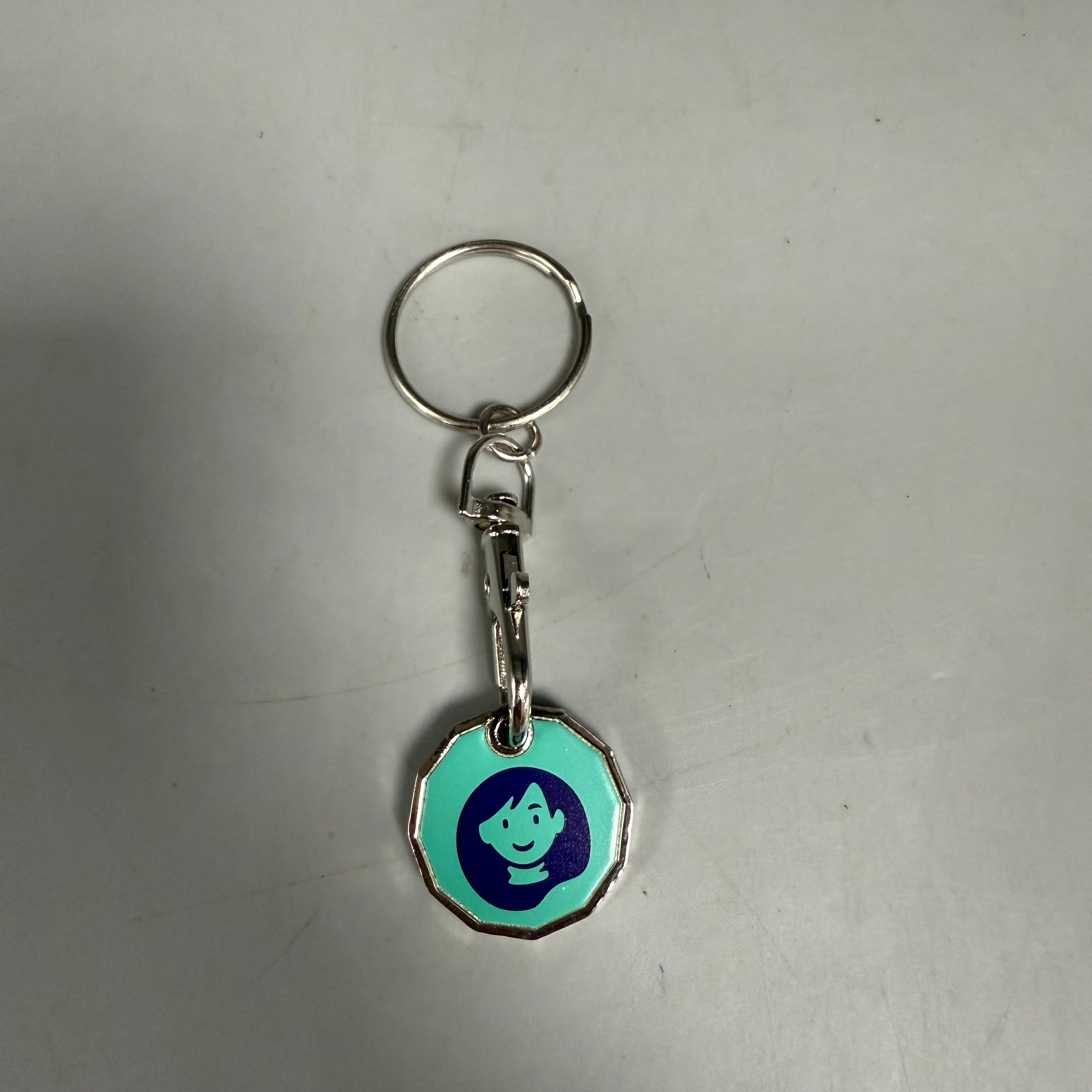 Demelza branded trolley token
