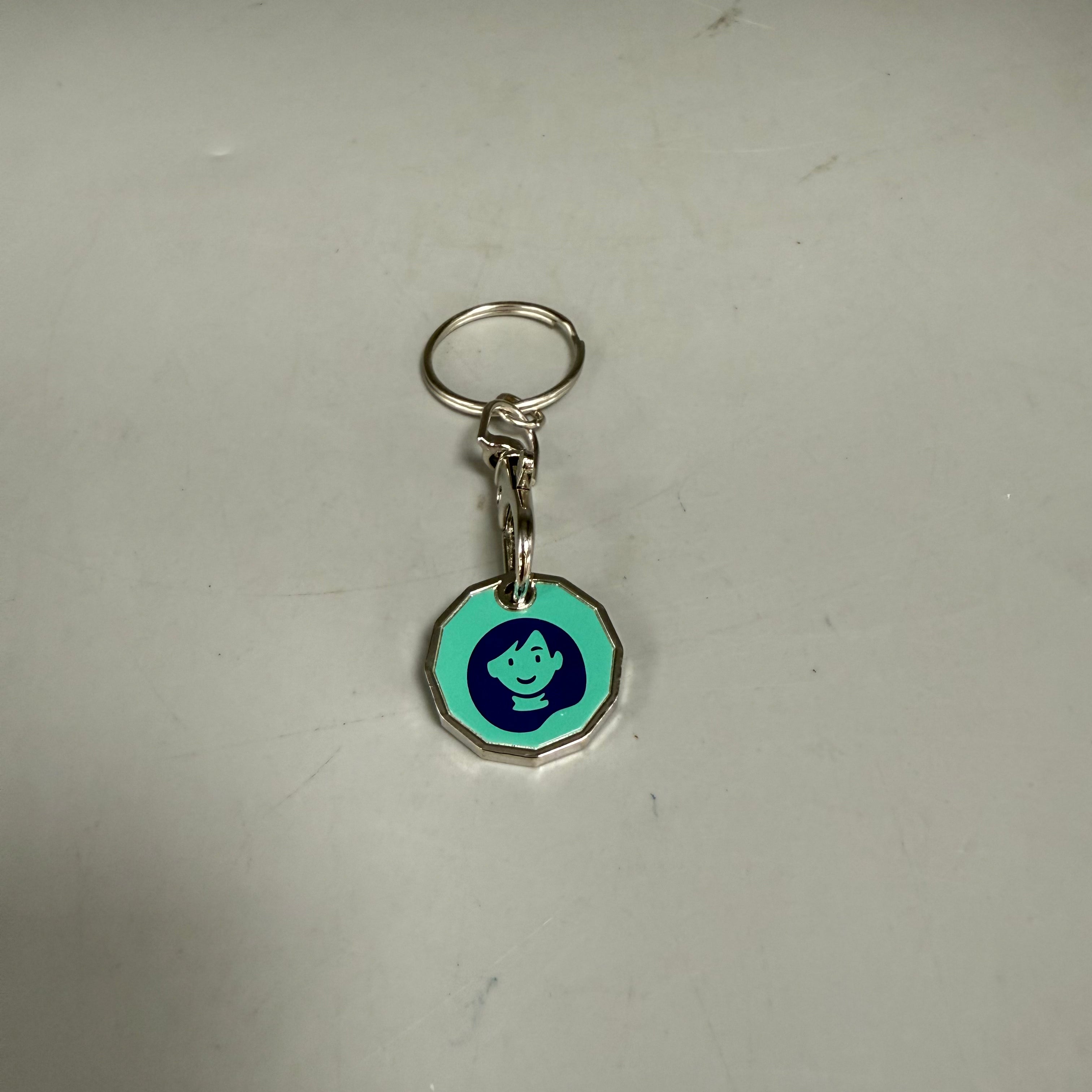 Demelza branded trolley token