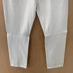 Levi's 501 jeans 5 button white denim