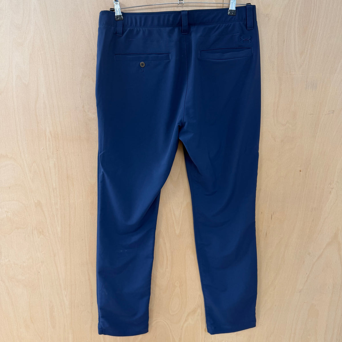Under armour men's sport golf trousers navy blue size 36/34