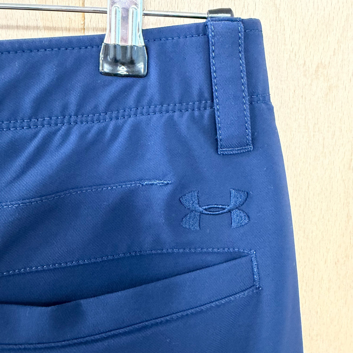 Under armour men's sport golf trousers navy blue size 36/34