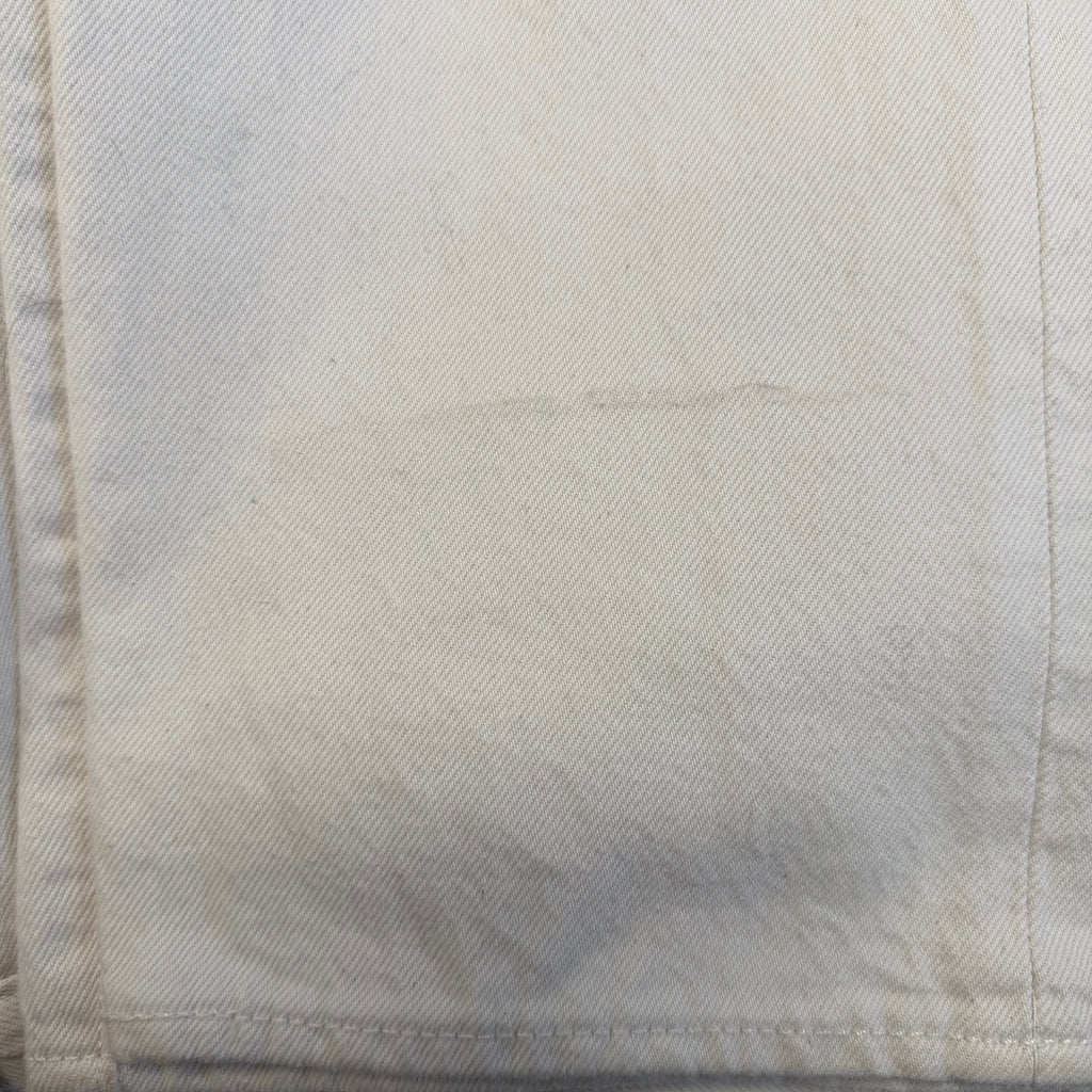 Levi's 501 jeans 5 button white denim