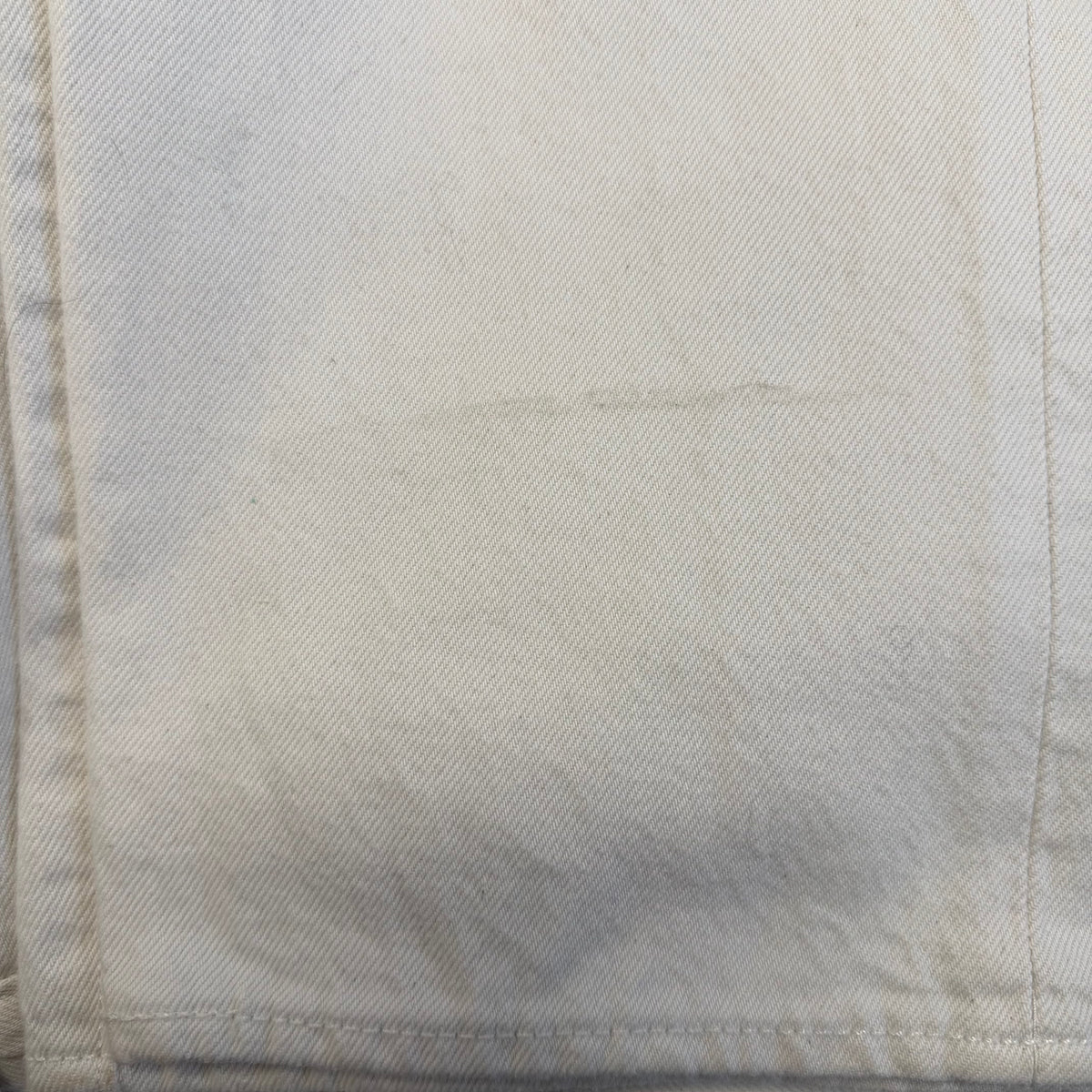 Levi's 501 jeans 5 button white denim