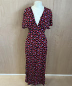 Zara floral midi dress size medium