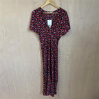 Zara floral midi dress size medium