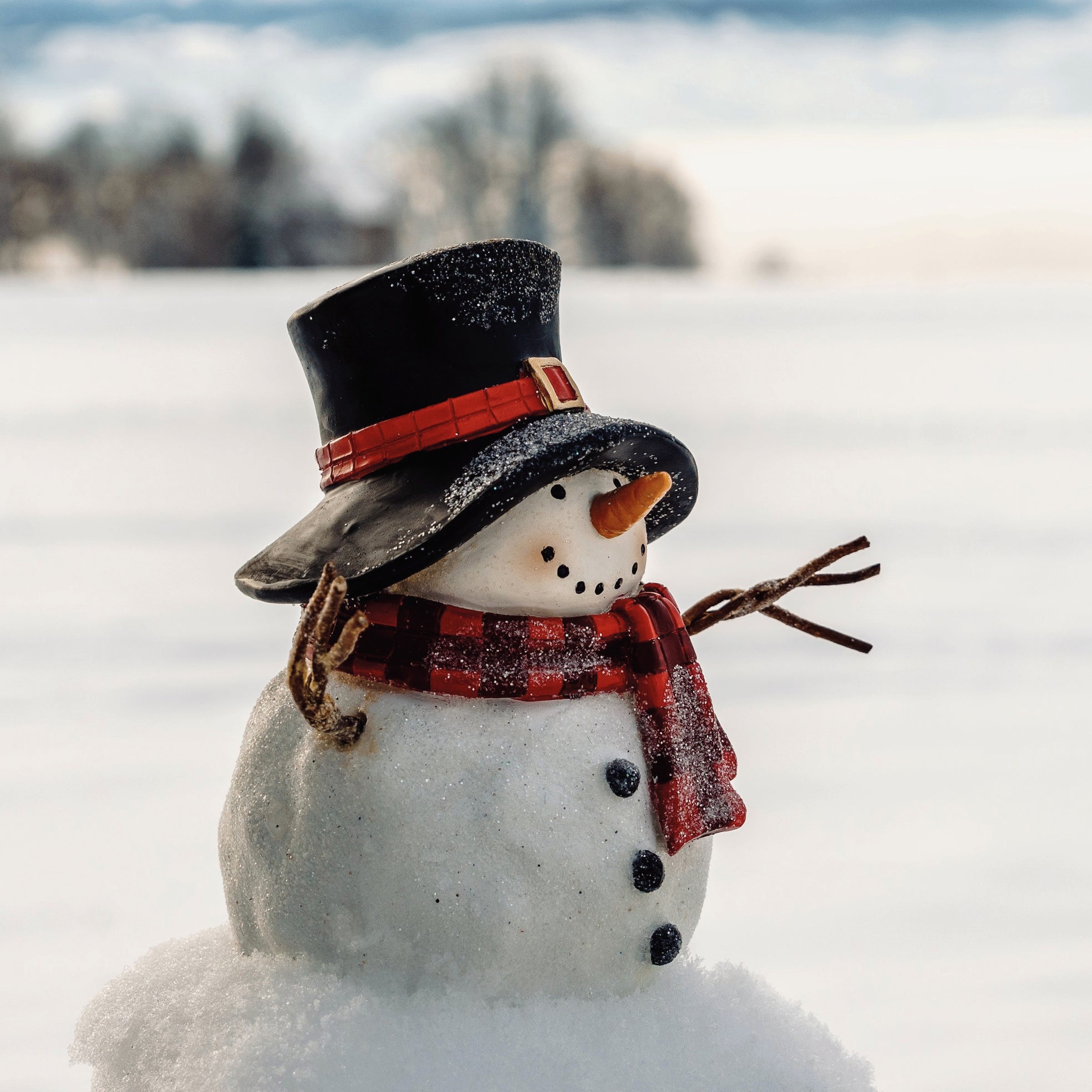 Happy snowman 10 pack christmas cards