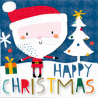 Cut out santa / cut out snowman kids twin 20 pack christmas cards