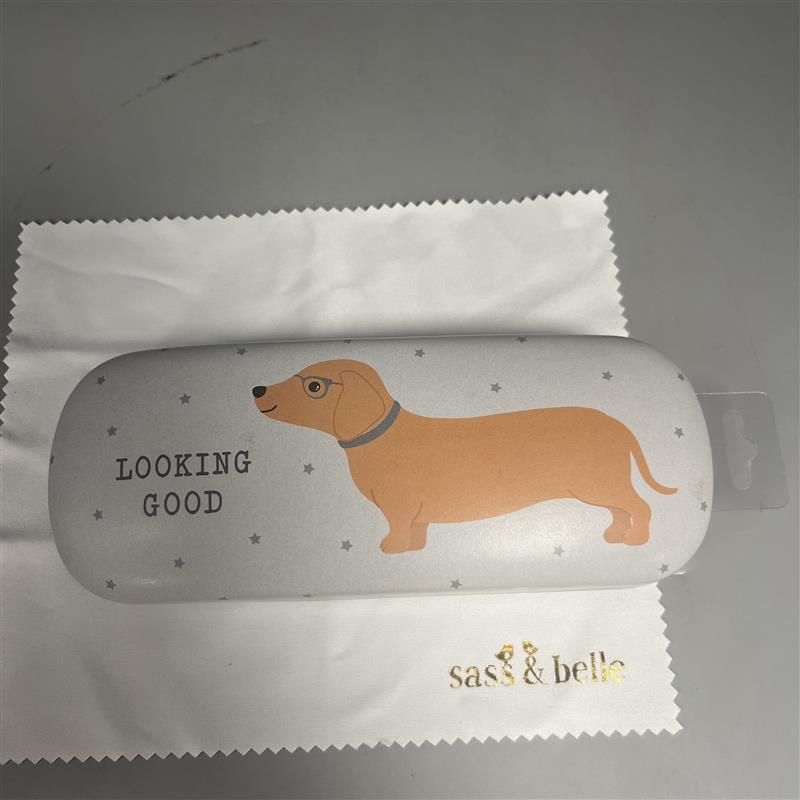 Sausage dog glasses case