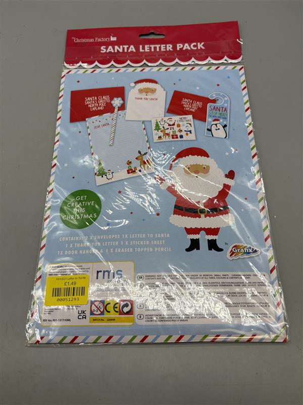 Santa letter pack