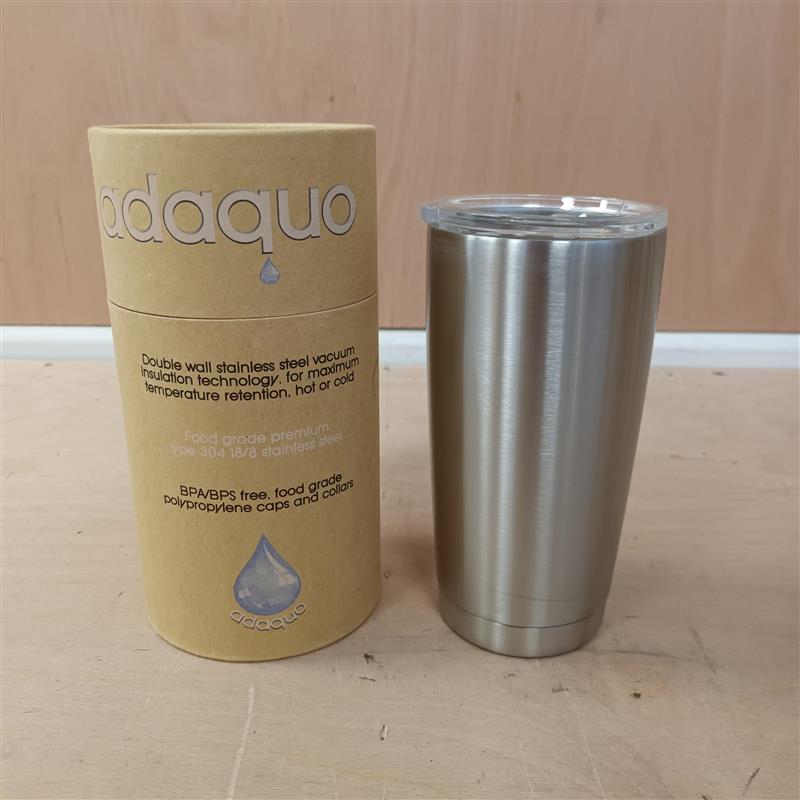 Adaquo stainless steel double wall insulated tumbler