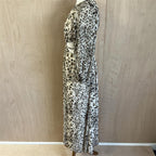 Brand New Zara Animal Print Backless Dress