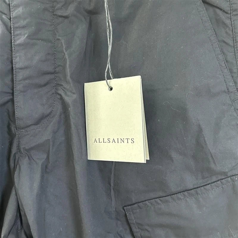 All saints black ardy shorts size 30 brand new