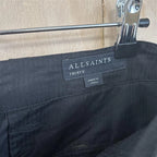 All saints black ardy shorts size 30 brand new