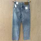 Calvin klein high rise straight light wash denim jeans W25 brand new
