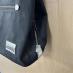 Versace parfums black zipped shoulder bag