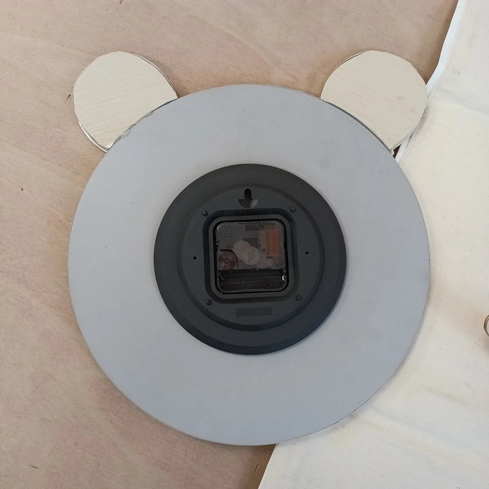 Children's nursery lion bundle incl. wall clock hanging organiser & hanger